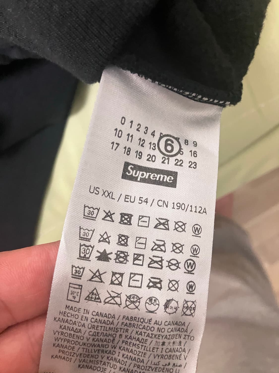 [XXL]슈프림 마르지엘라 후드 집업 상품이미지3