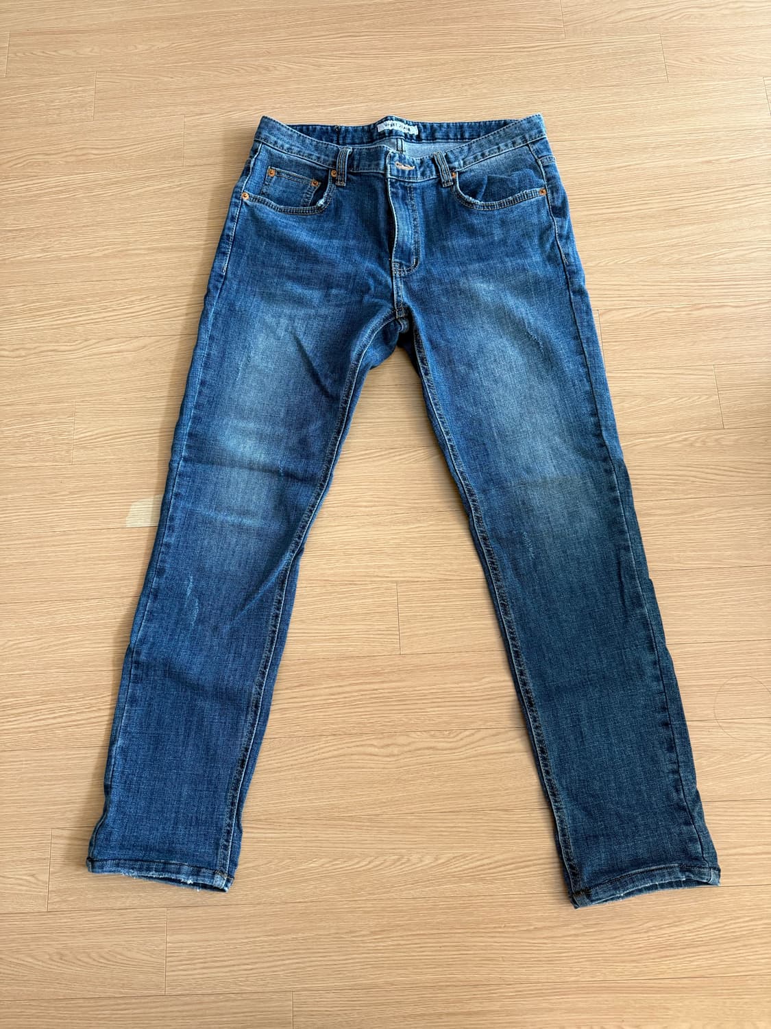 워싱 청바지 데님(32인치) 새상품 상품이미지1