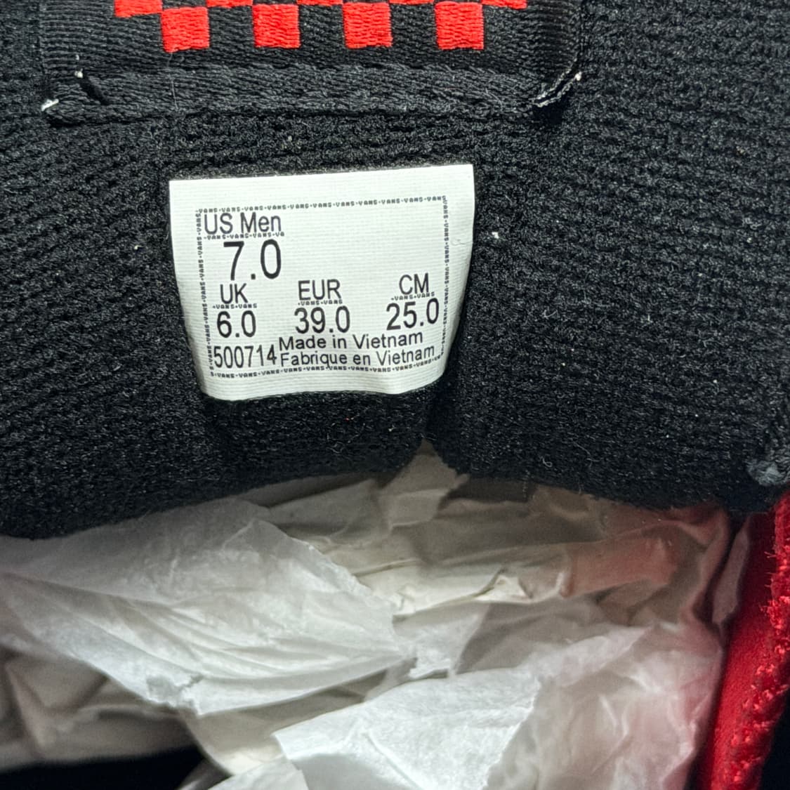 VANS 반스 스케이트 하프캡 화이트 블랙 250 상품이미지7