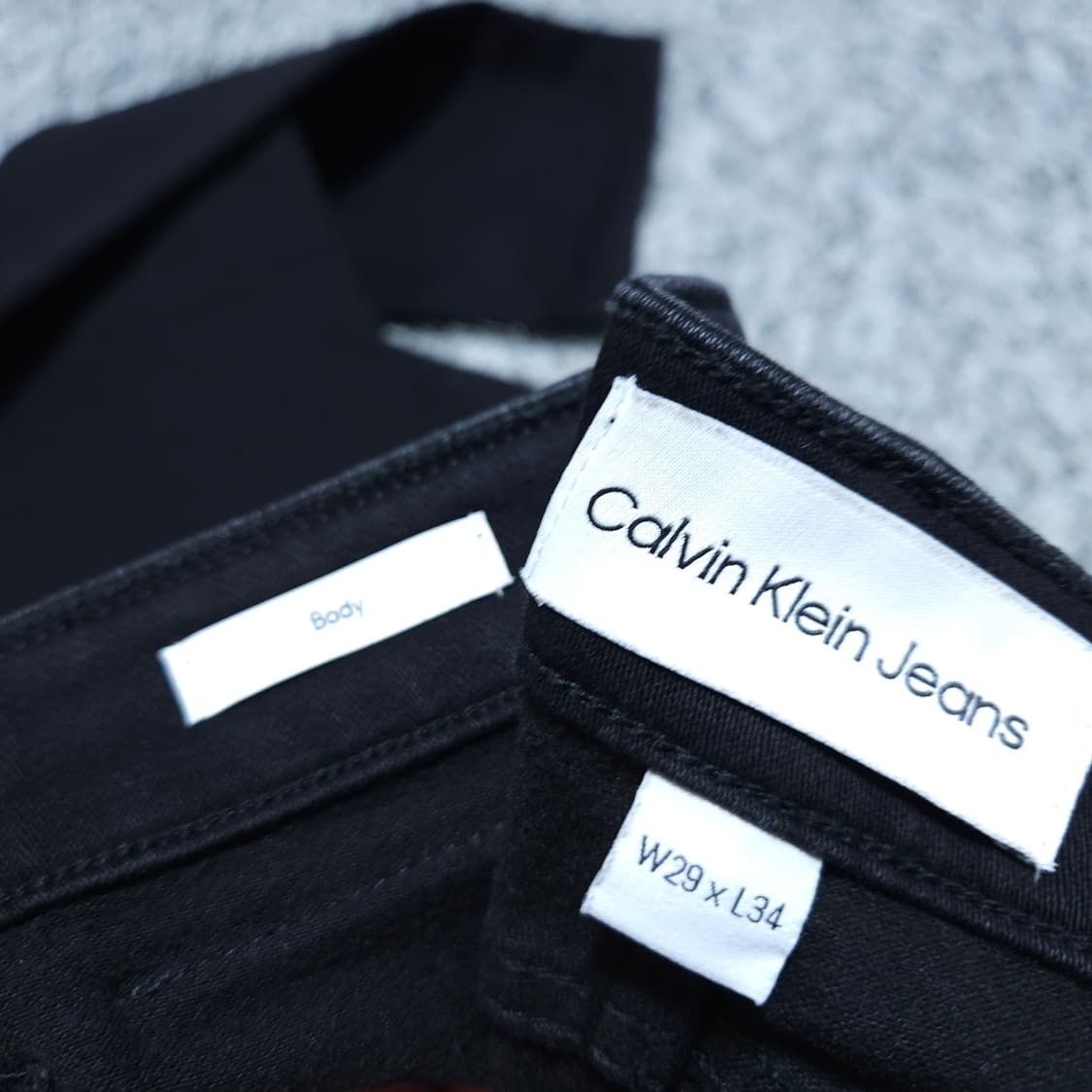 CK켈빈클라인) 29/34 남자 블랙진 청바지 / 왕눈이샵 상품이미지8