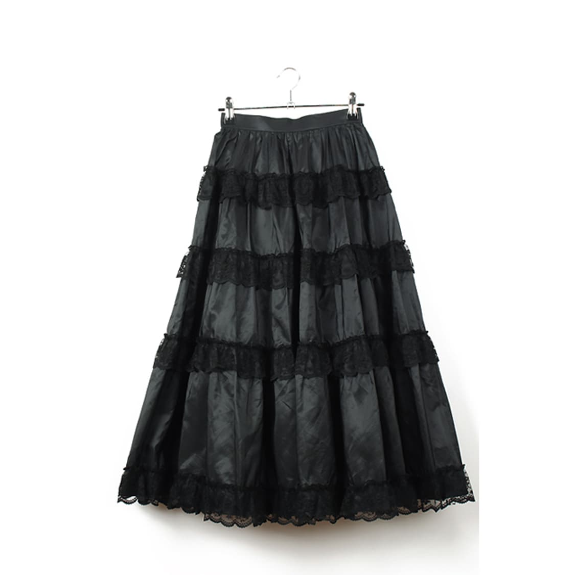 PLAISIR 스커트(XS~S)  티어드롱스커트 상품이미지1