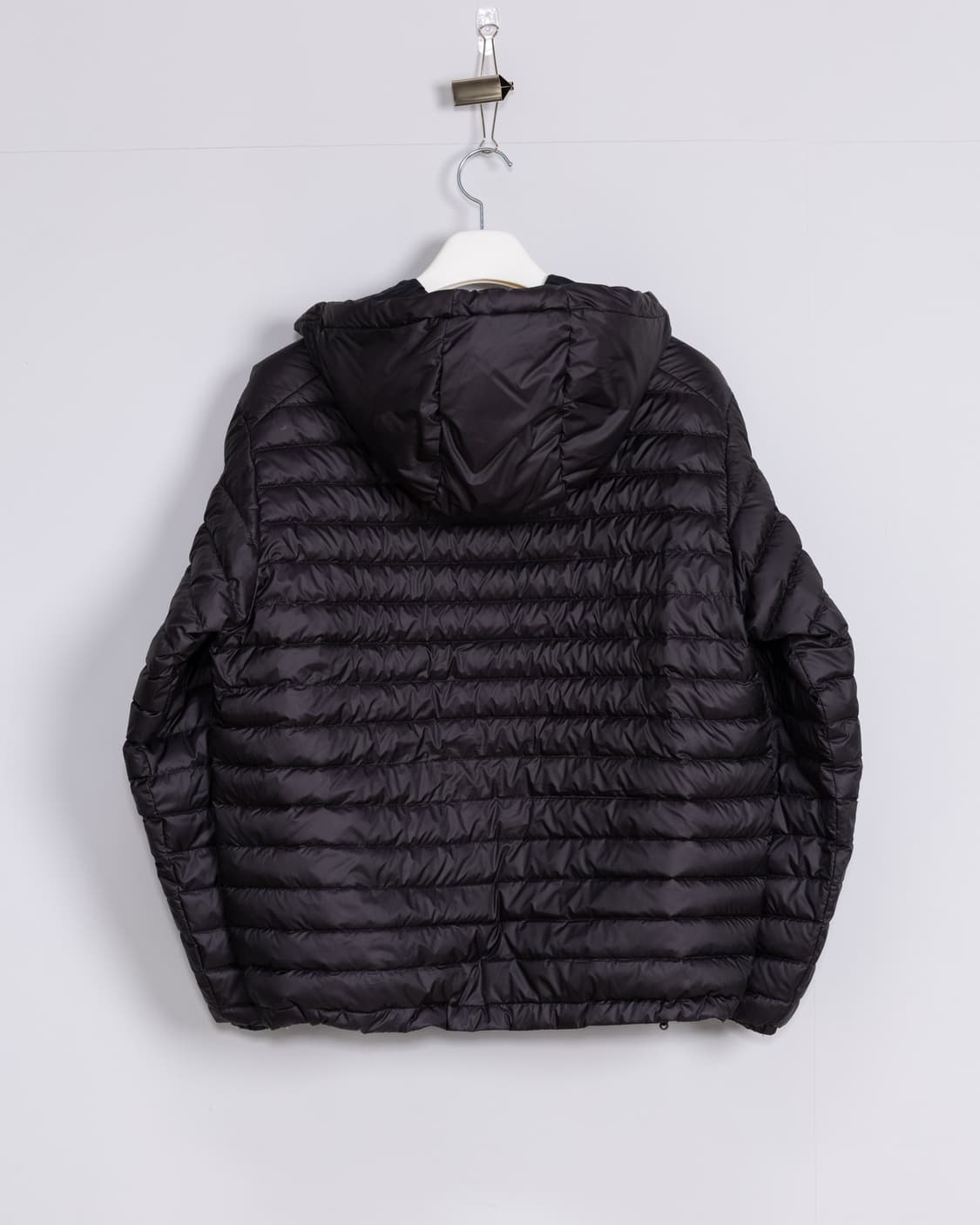 25년 His 헤지스 남성 블랙 구스다운 경량 패딩 M 새제품 상품이미지5