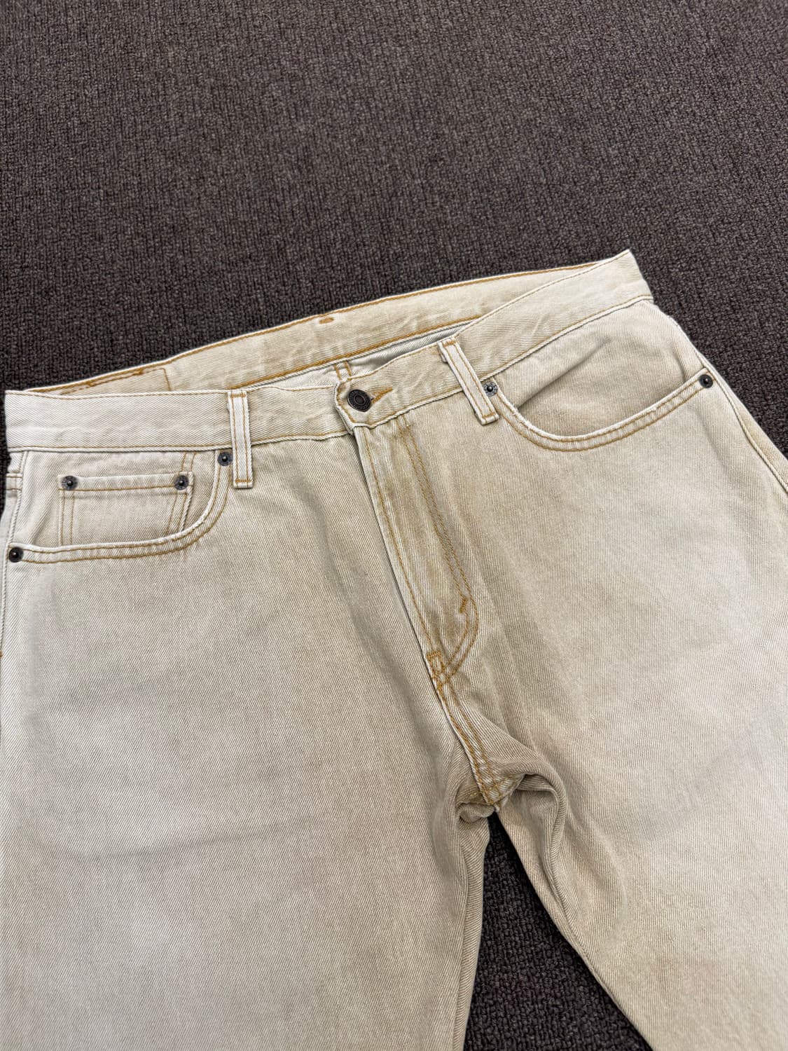 34)리바이스 빈티지 527 베이지 데님팬츠(수선) 상품이미지3