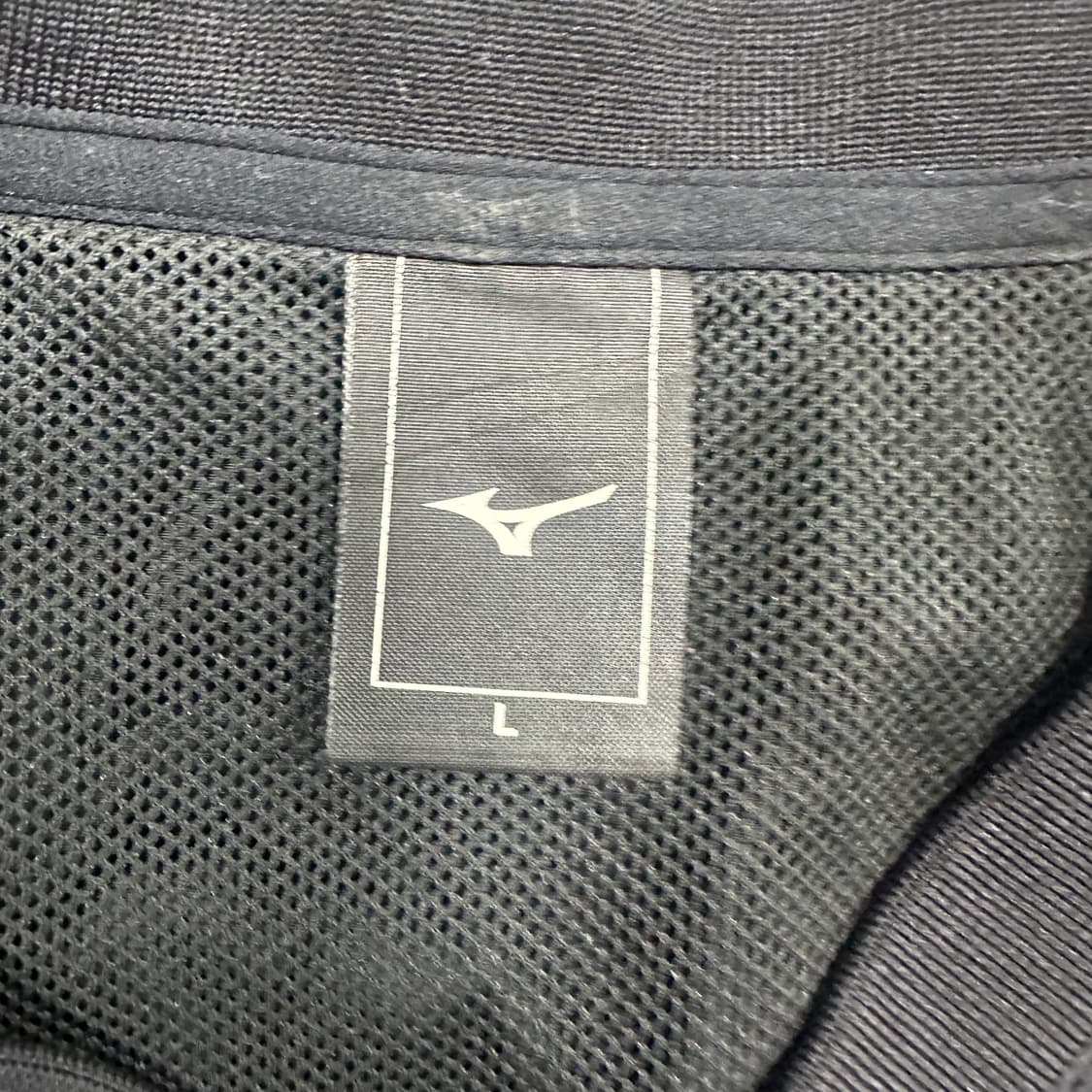 ✨ (바배) 미즈노 빅로고 블랙 바람막이 웜업 상품이미지3