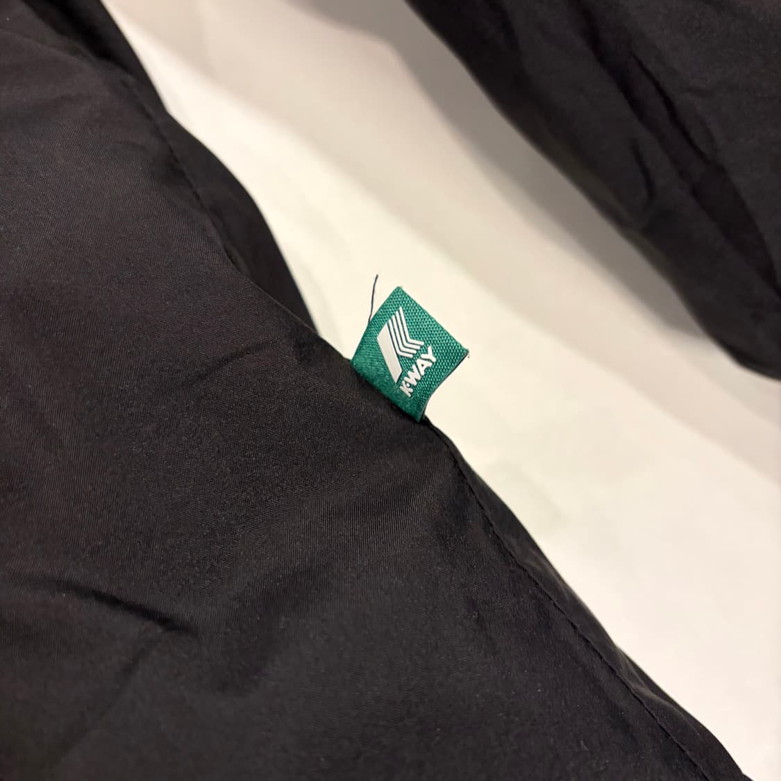 [S] K-WAY 까웨 블랙 다운 패딩 점퍼 B543 상품이미지6