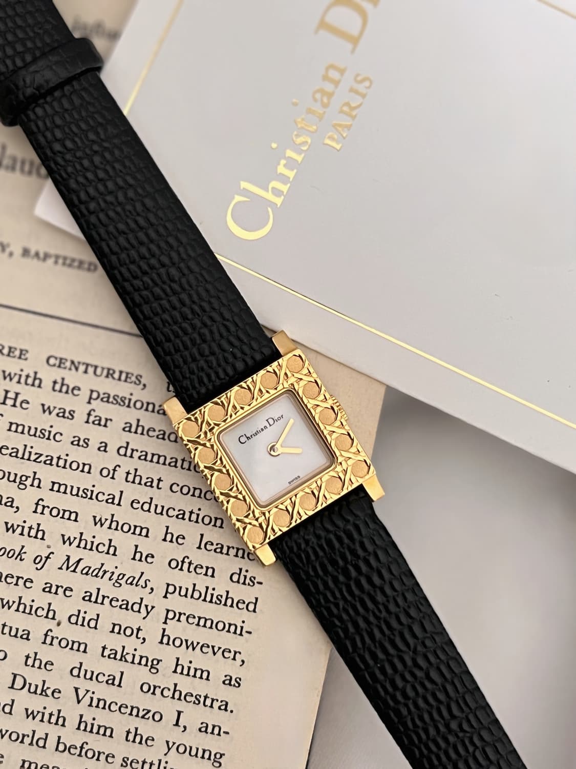 라 파리지엔느 골드 베젤 디올 시계 / 정품감정, 케어 상품이미지3