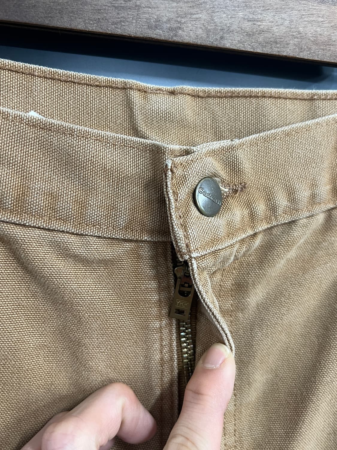 Carhartt OG 칼하트 카펜터 던가리 핏 워크 팬츠 상품이미지5