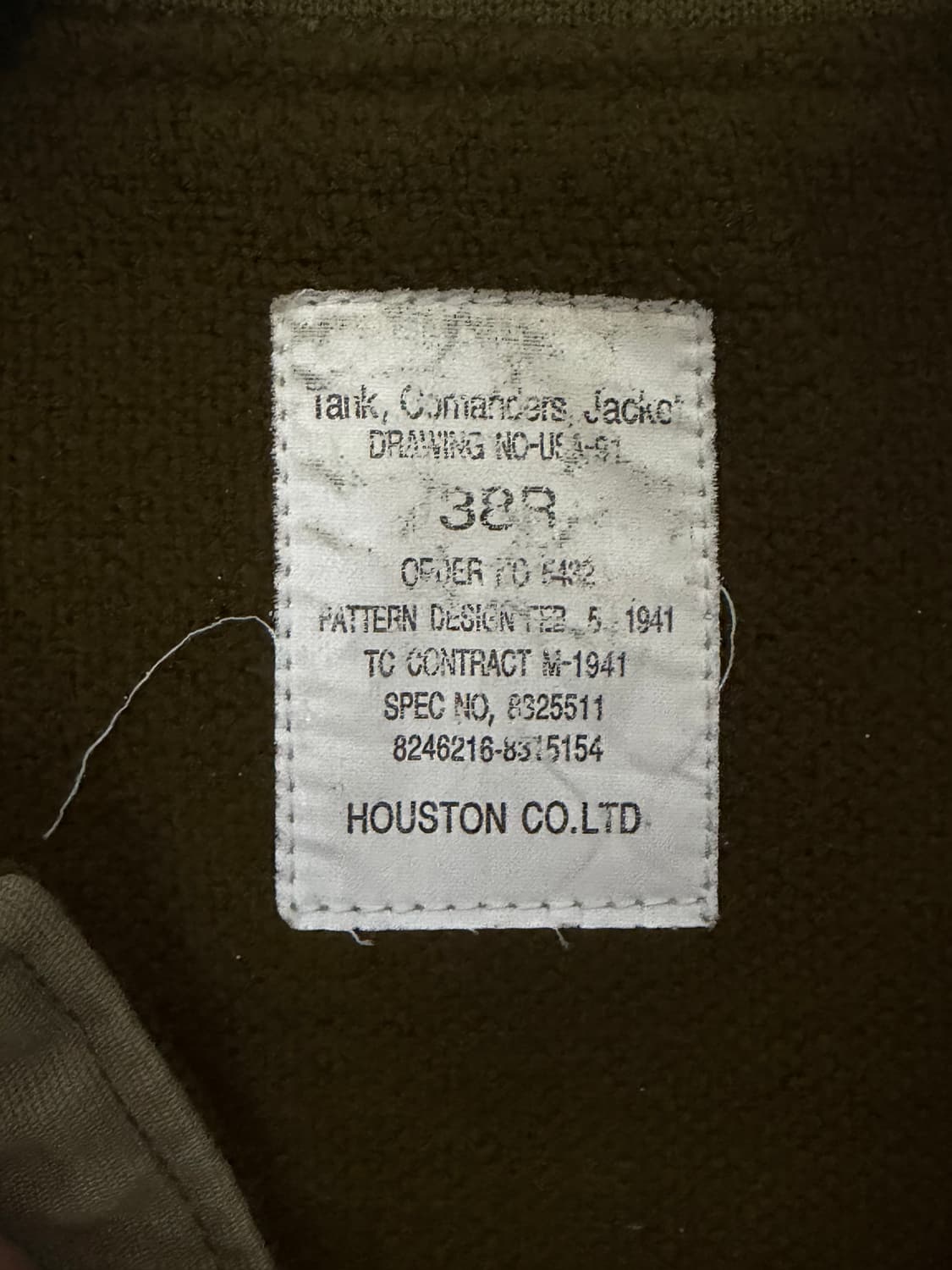 Houston 휴스턴 1세대 USN 덱자켓 (초기형) 상품이미지3