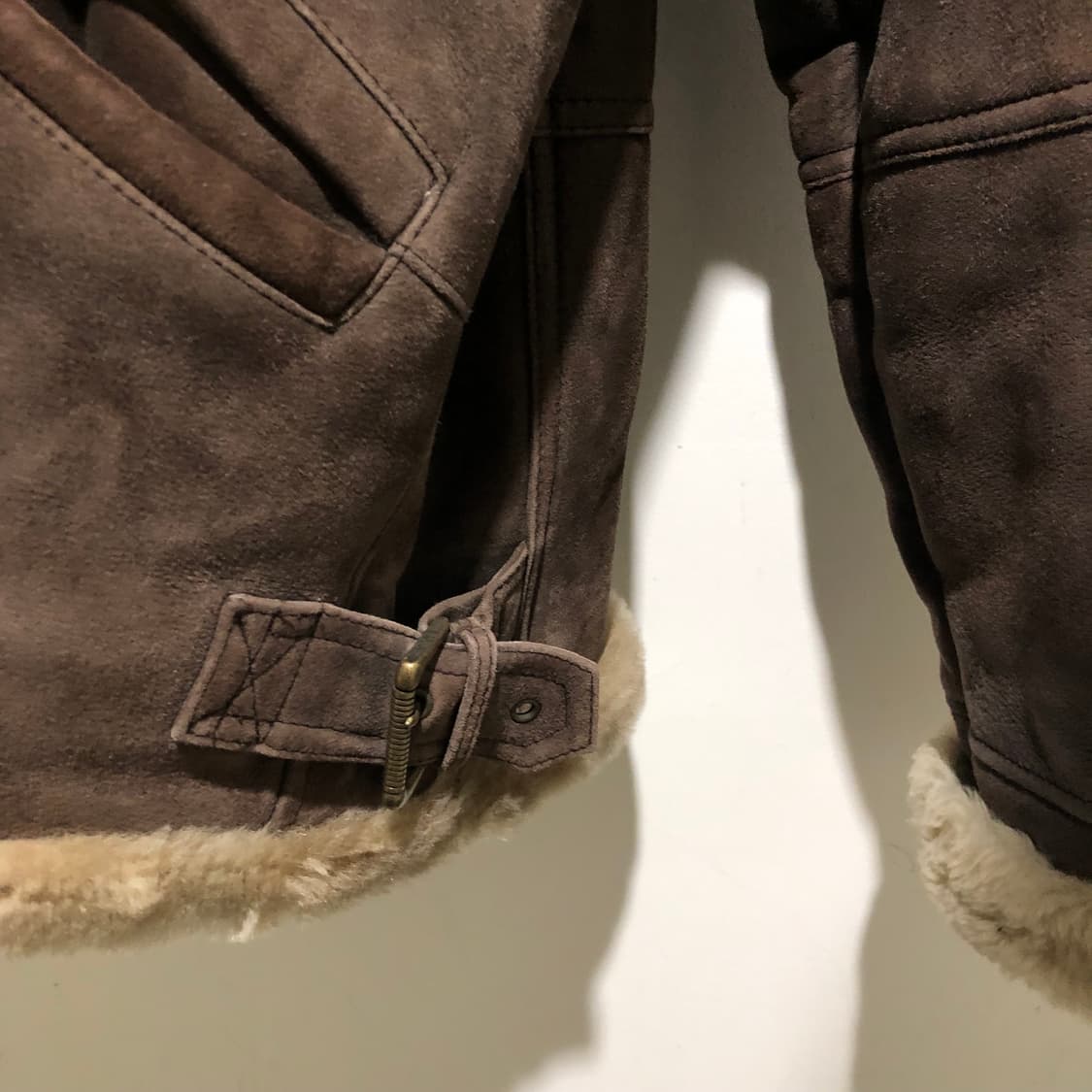 빈티지 가죽 무스탕 상품이미지5