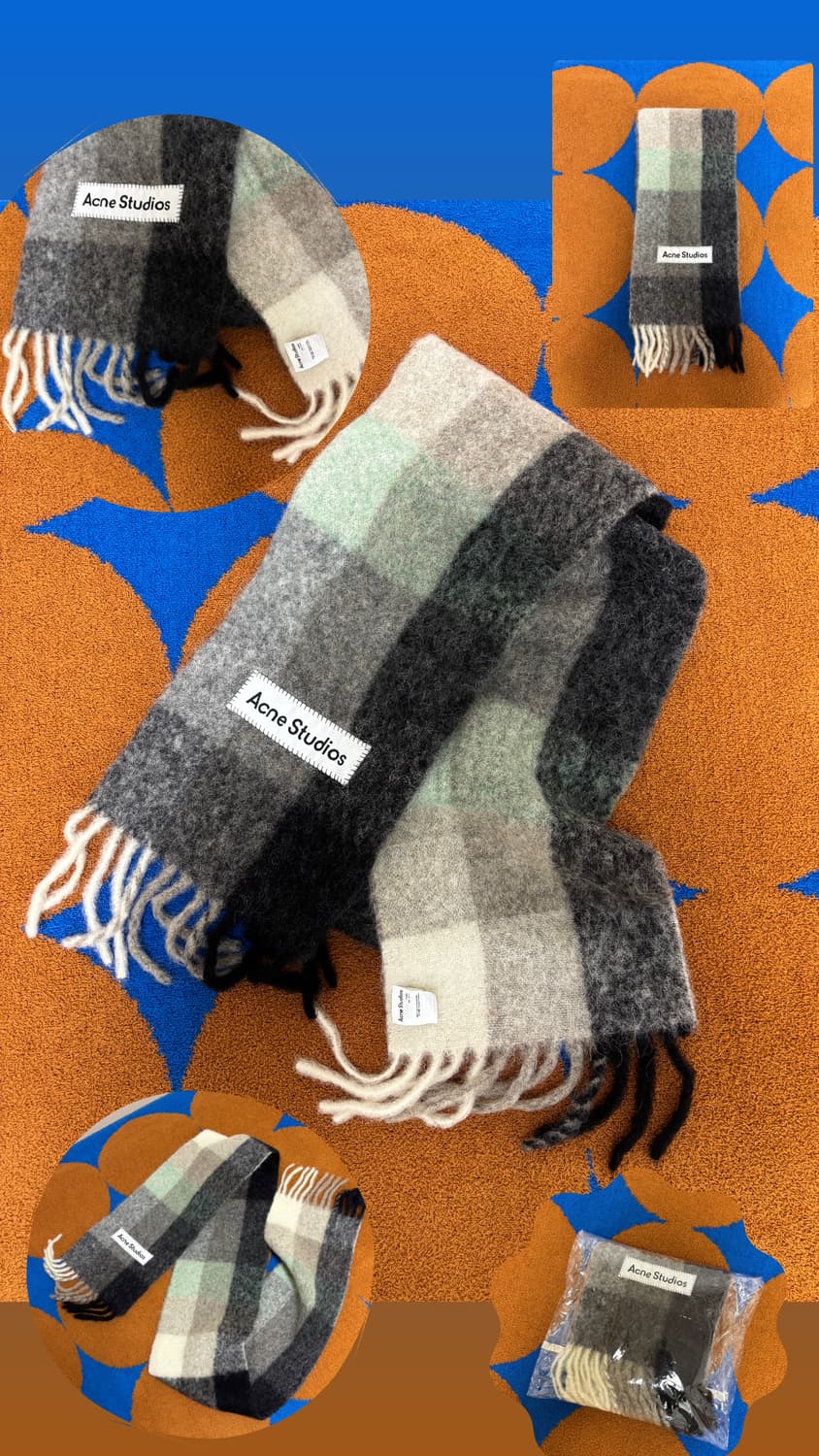 아크네 스튜디오 모헤어 머플러 목도리 상품이미지1