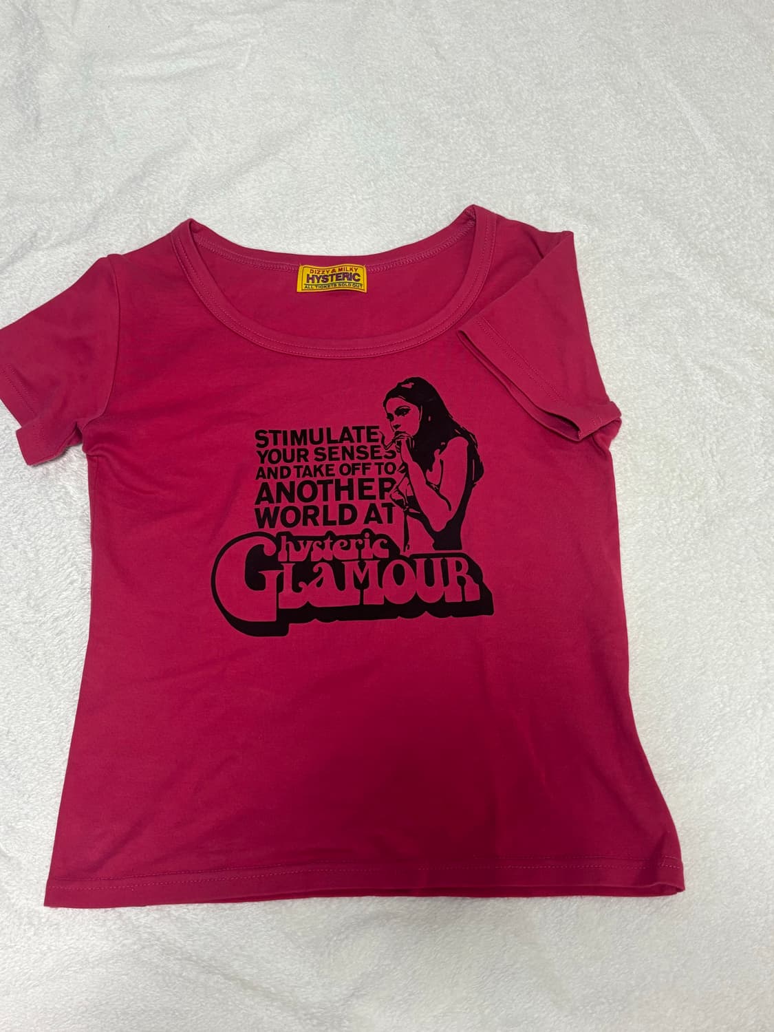 히스테릭글래머 티셔츠 핑크 pink  상품이미지2