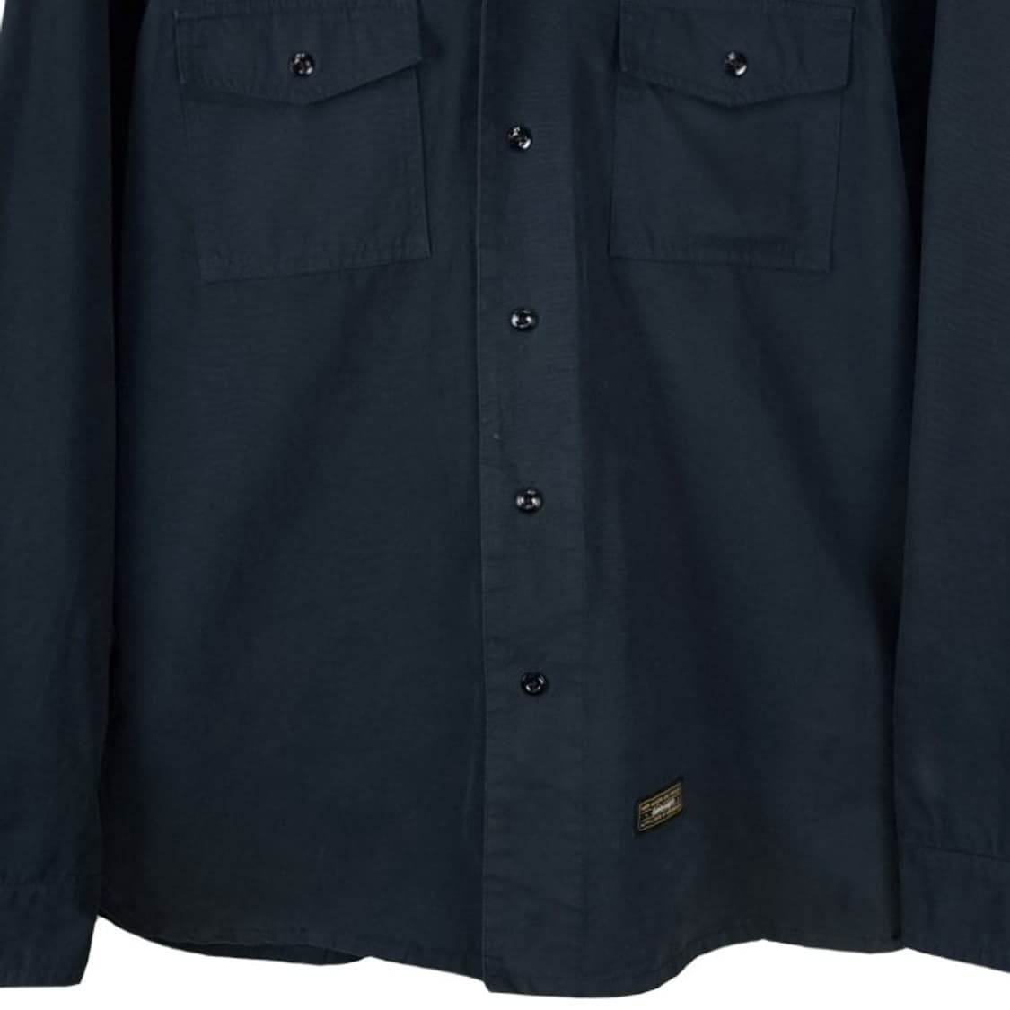[에스피오나지] 투포켓 카라리스 브이넥 셔츠 네이비 M19312 상품이미지5