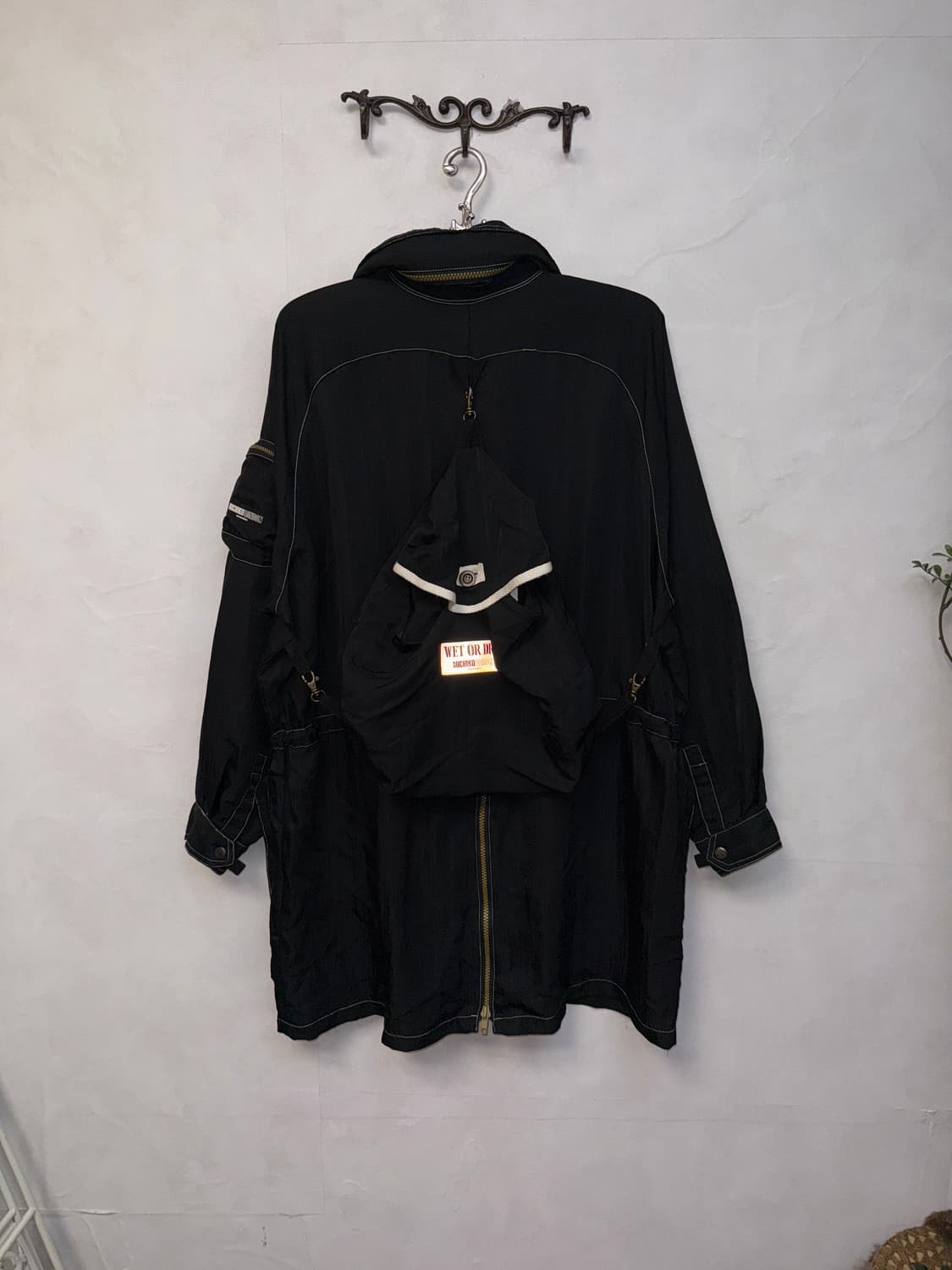MICHIKO KOSHINO london black rain coat  상품이미지1
