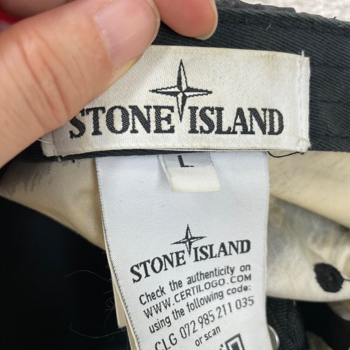 L 스톤아일랜드 타이거카모 볼캡 모자 상품이미지5