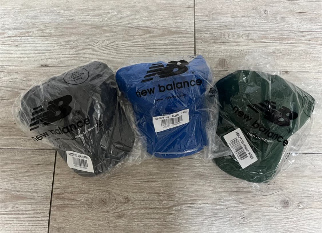 뉴발란스 모자 3종(새상품) 상품이미지1