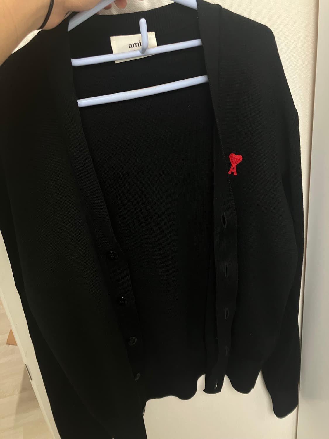 [백화점판]아미 스몰하트 가디건 상품이미지1