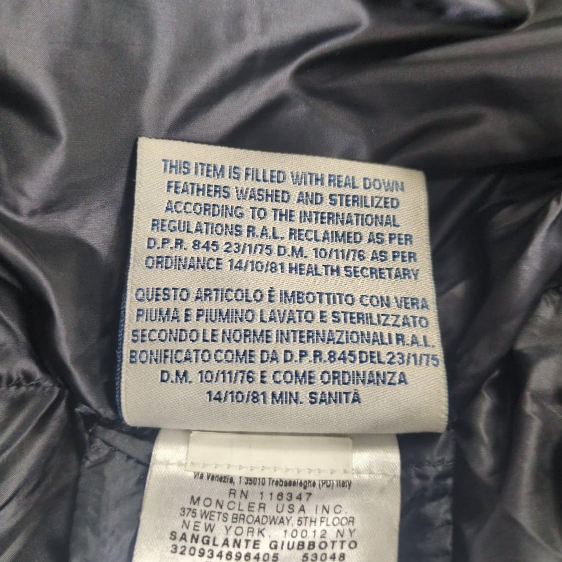 몽클레어 SANGLANTE GIUBBOTTO 프릴 다운 자켓 상품이미지9