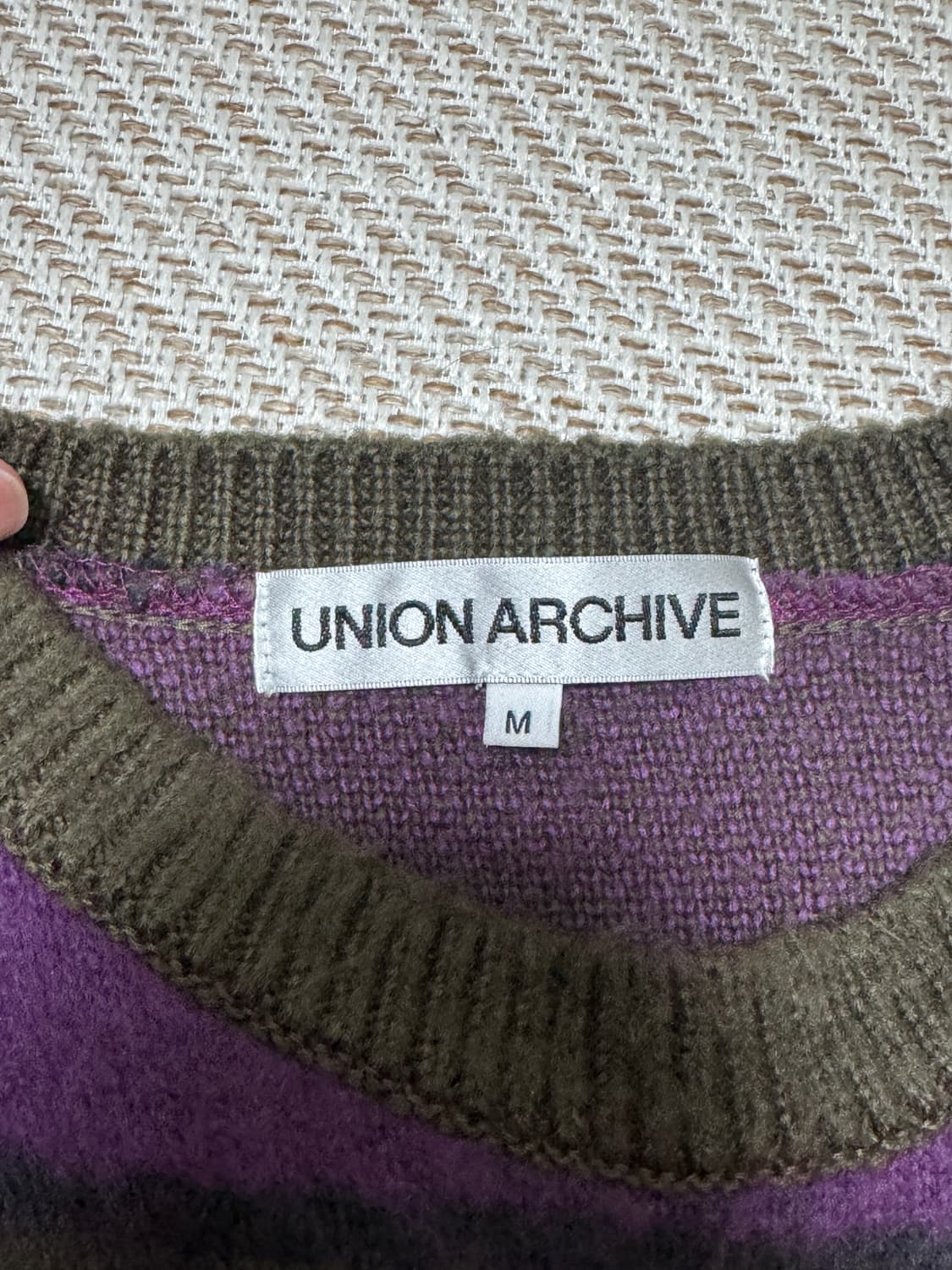 [M]유니온아카이브 모헤어 니트 상품이미지2