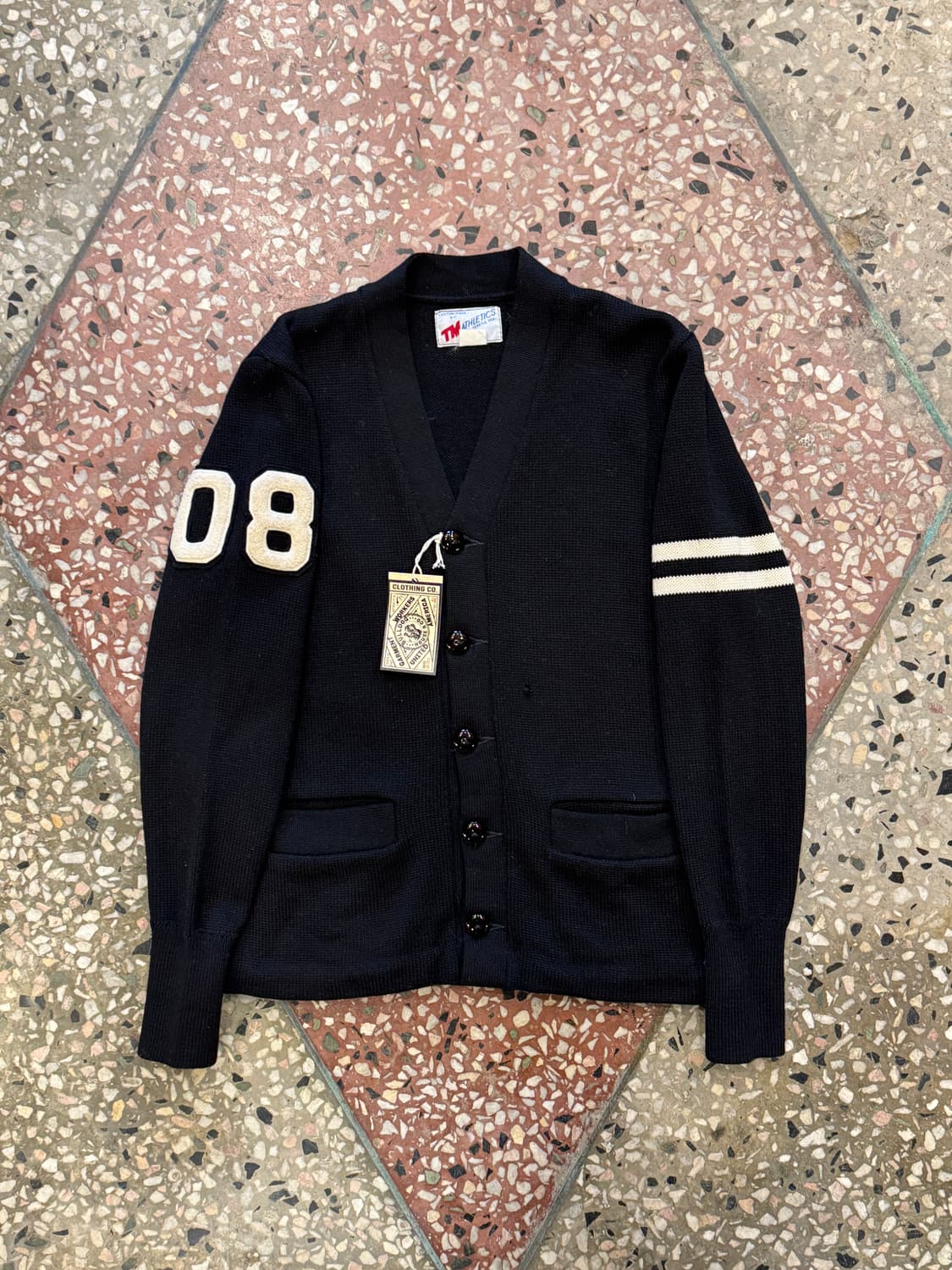 80s TM Athletics 레터맨 가디건 (34) 상품이미지1