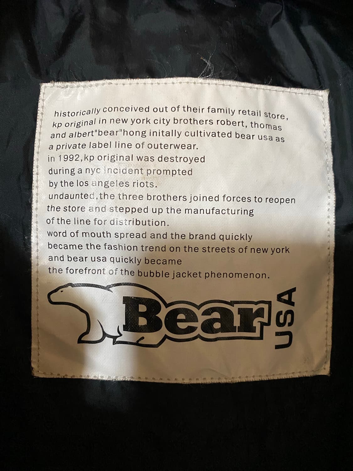 Bear usa 다운 패딩 상품이미지3