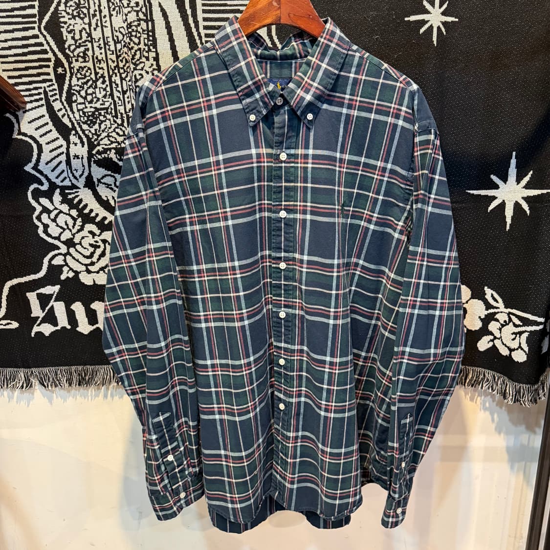  [NO.9] POLO 폴로 랄프로렌 타탄 체크 셔츠 상품이미지4