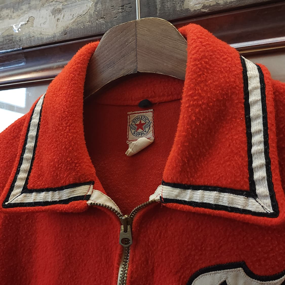 60s 빈티지 스웻셔츠 테리원단 니트 카라티 빈티지 티셔츠 L 상품이미지7