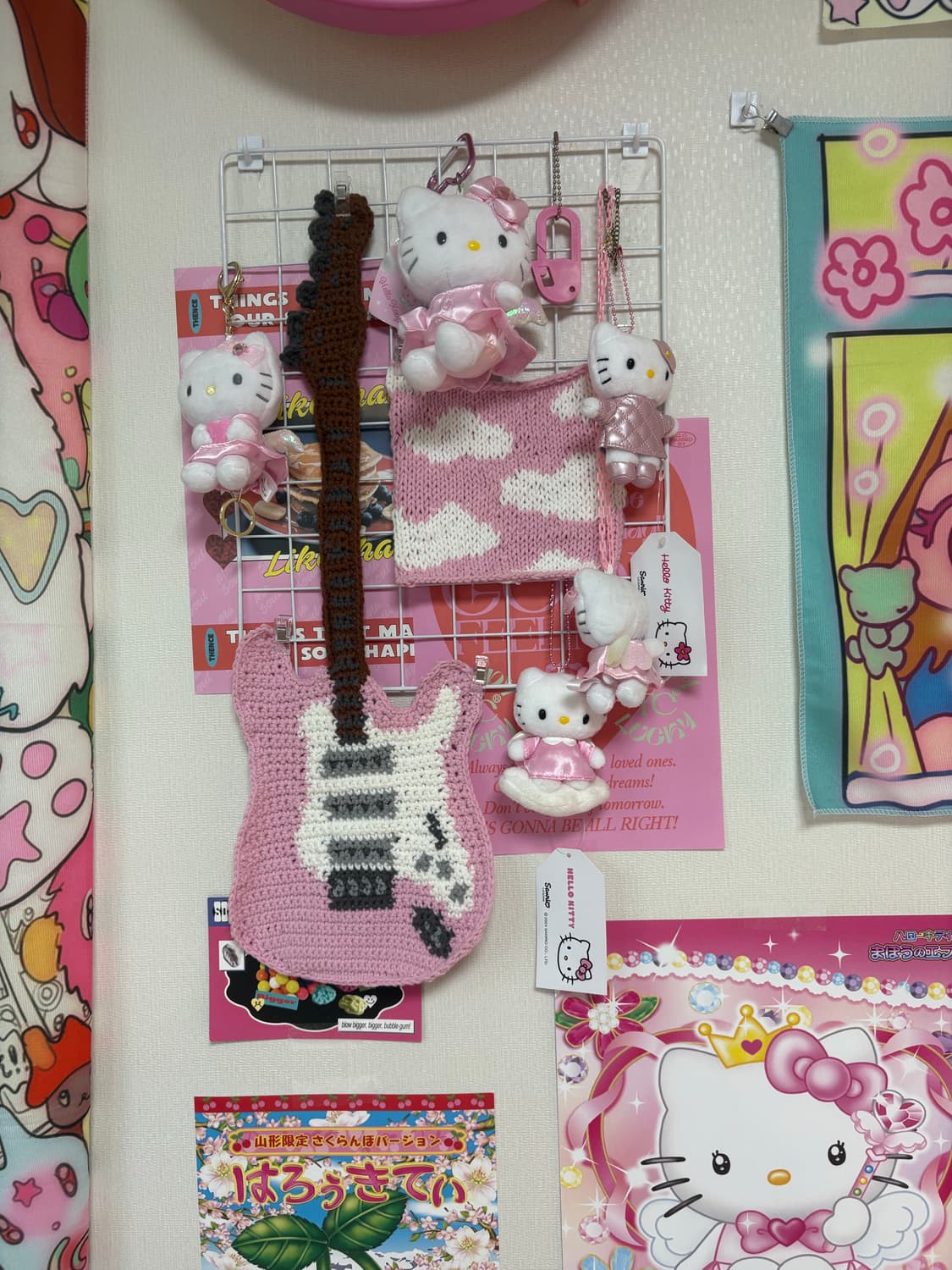 엔젤 키티 키링 일괄 5개 판매 상품이미지1