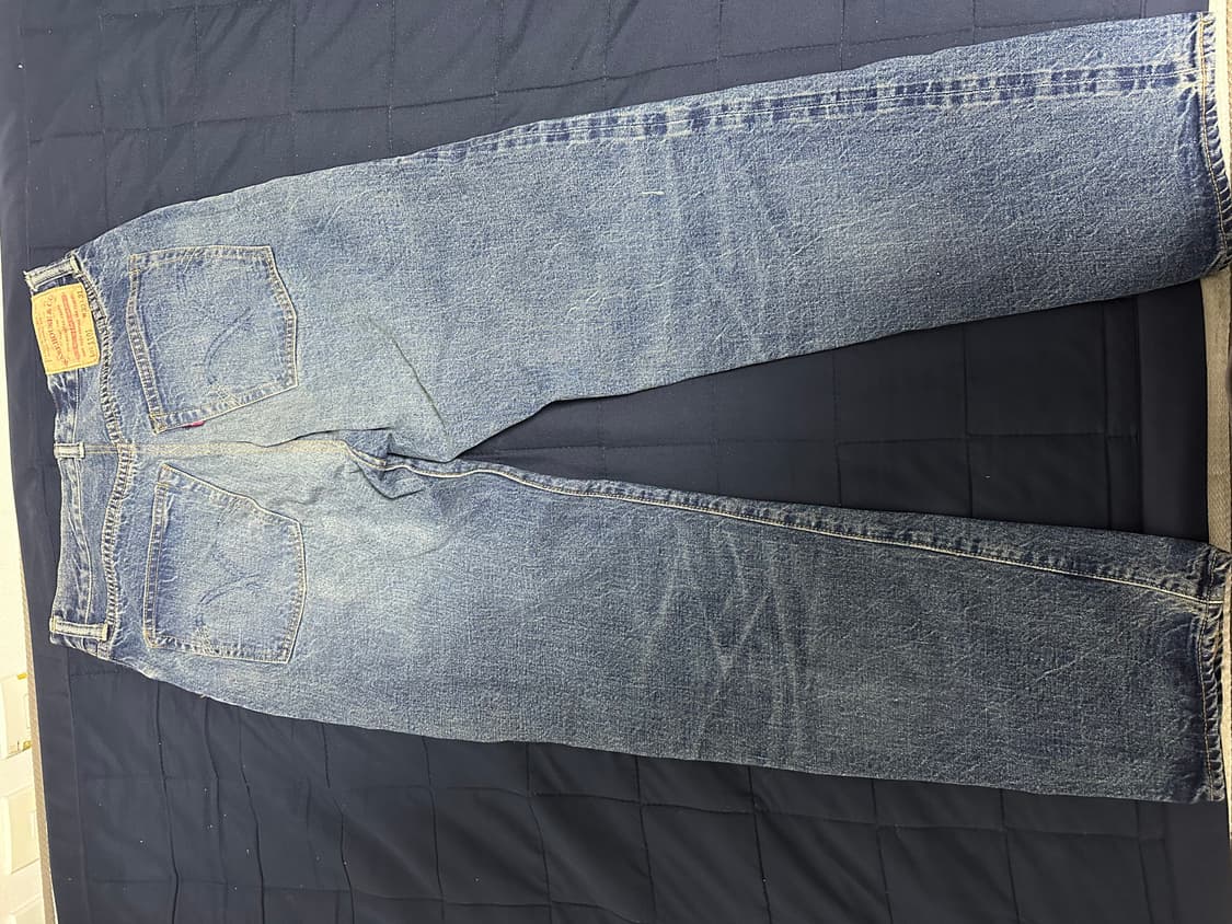 웨어하우스 1101 미디엄 인디고 워시 데님 청바지 (31기장) 상품이미지2