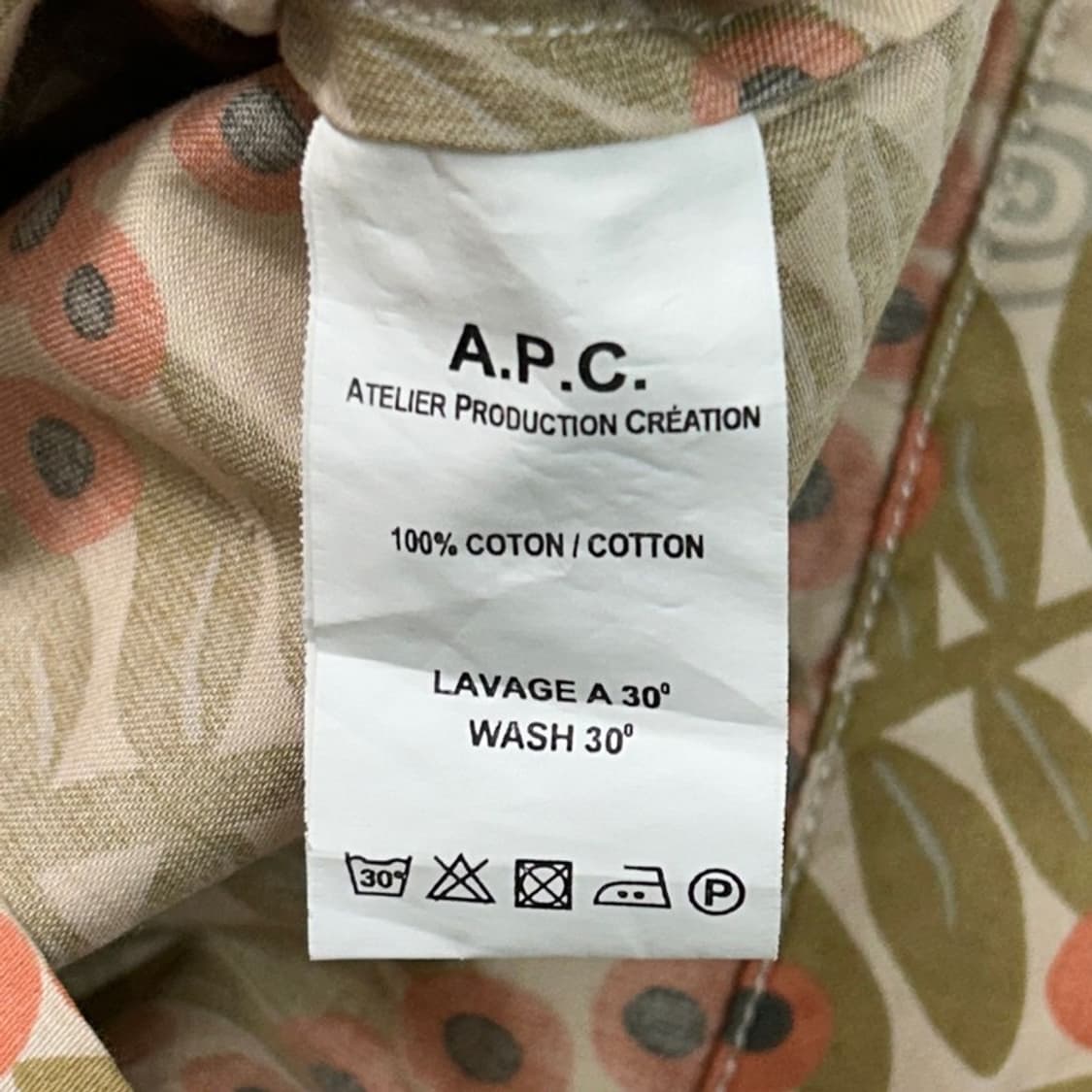 A.P.C. 플로럴 드레스 XS 상품이미지7