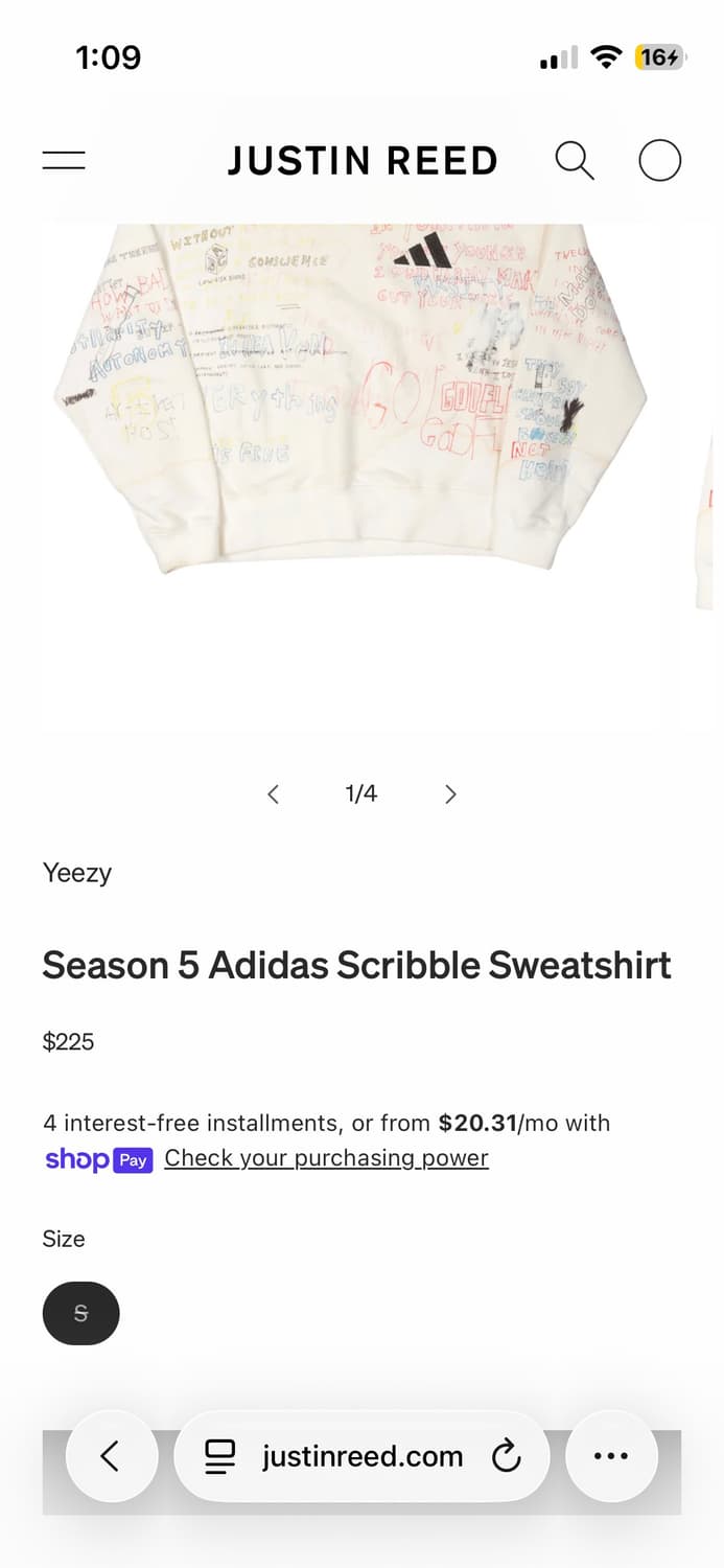 이지시즌5 ERD 스크리블드 크루넥 상품이미지4