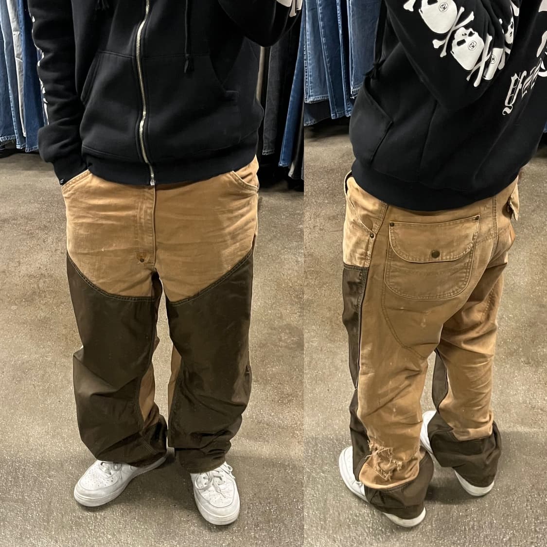 80s Carhartt 더블니 팬츠 (34“) 상품이미지7