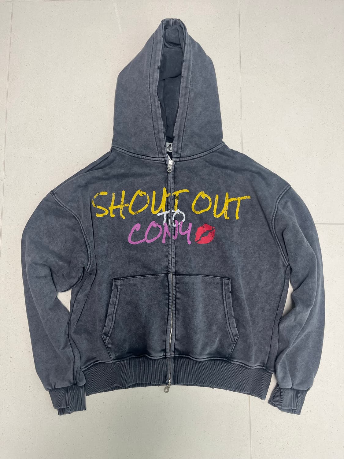 콜아웃뉴이어_ SHOUT OUT TO CONY GRAPHIC HOODIE 상품이미지5