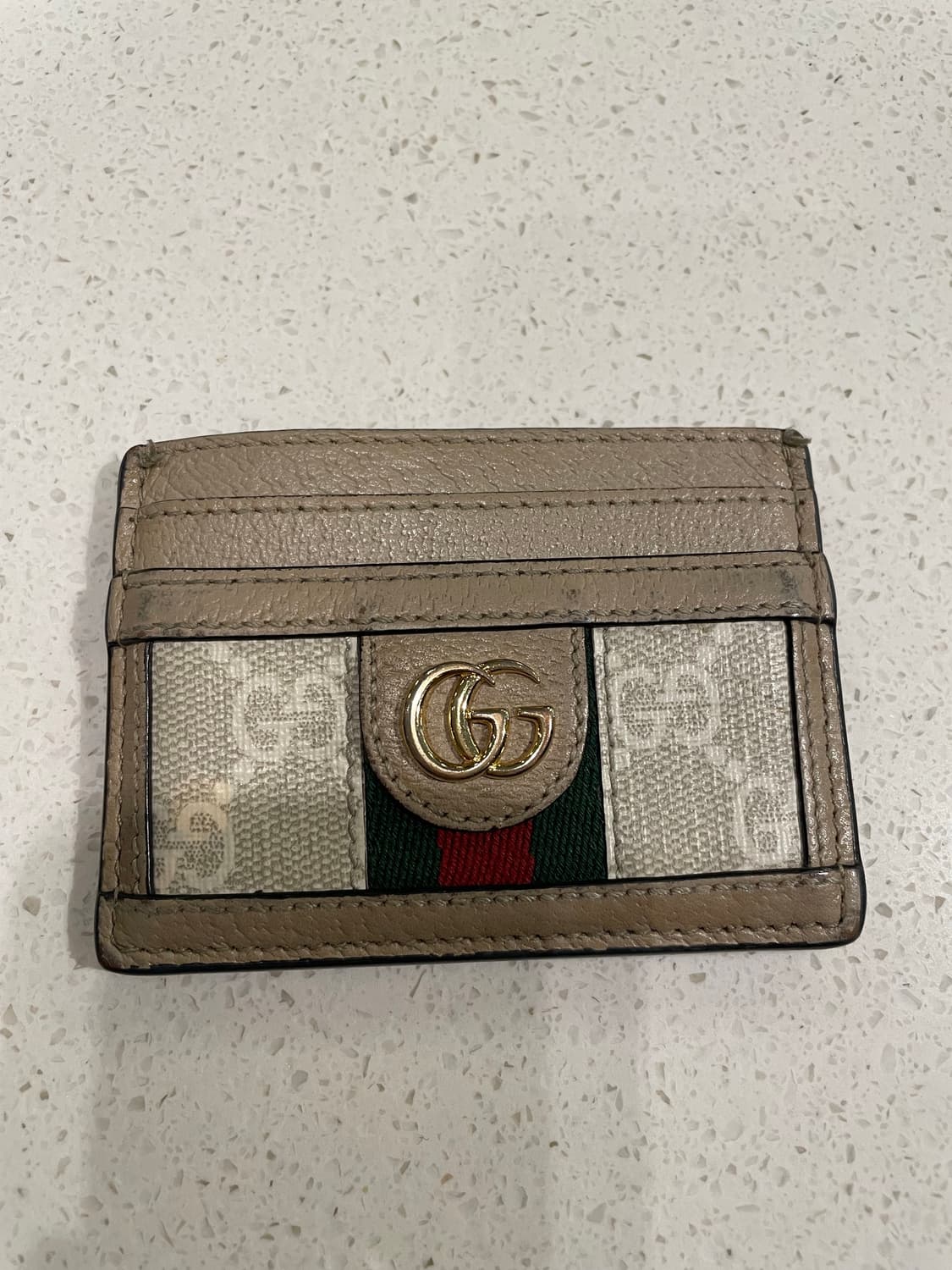 구찌 (정품) 카드지갑 크림베이지 4만에 급처해요 상품이미지1