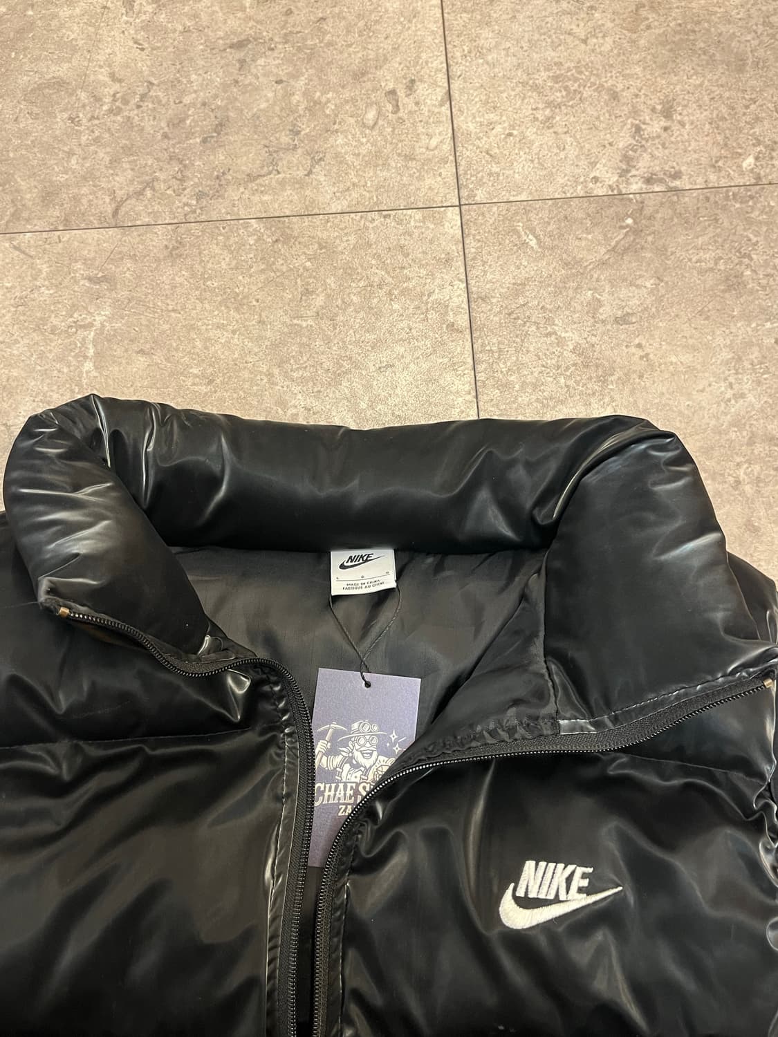 나이키 패딩 베스트 블랙 L #csz2788 상품이미지5