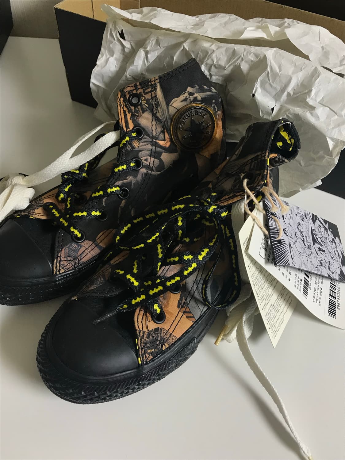 DC코믹스 배트맨 콜라보 컨버스 상품이미지3