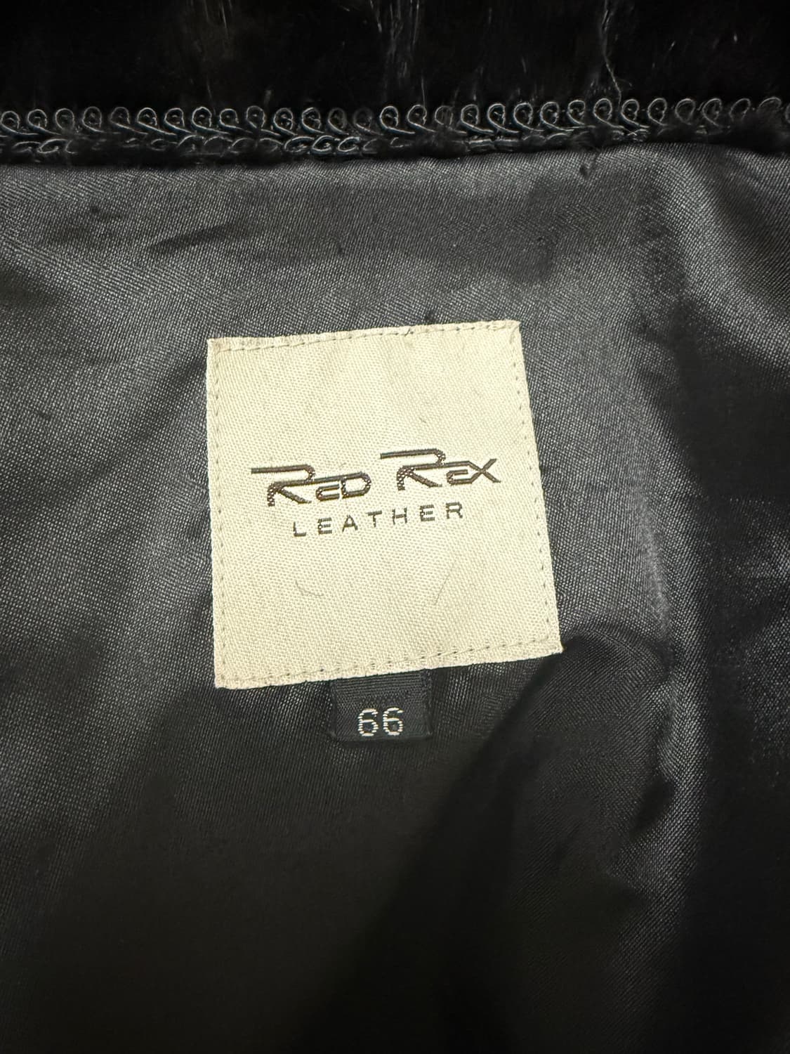 Red Rex Leather 블랙 밍크 자켓 66 상품이미지5