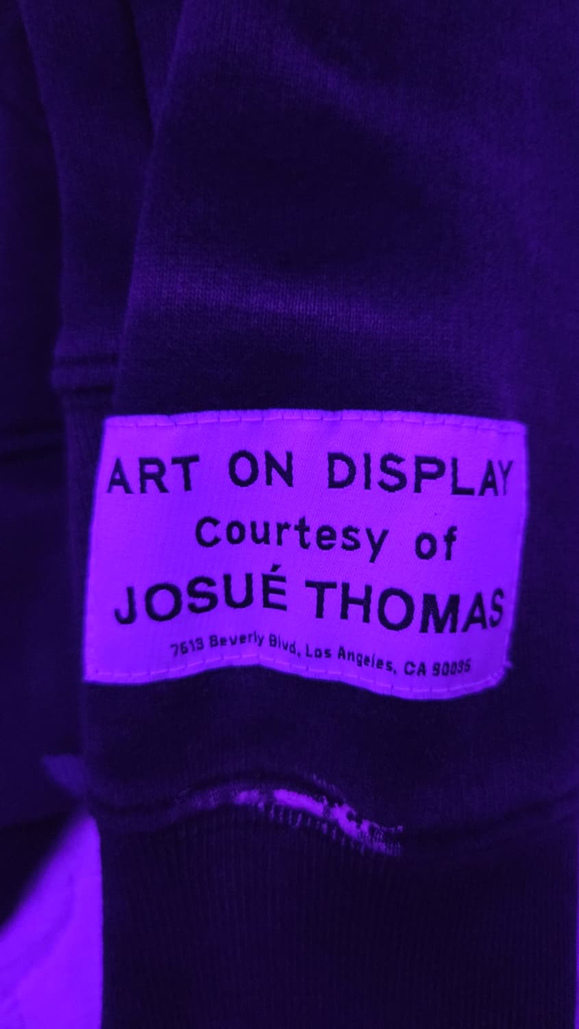 갤러리 디파트먼트 x 랑방 페인티드 로고 후드집업 정품 상품이미지5