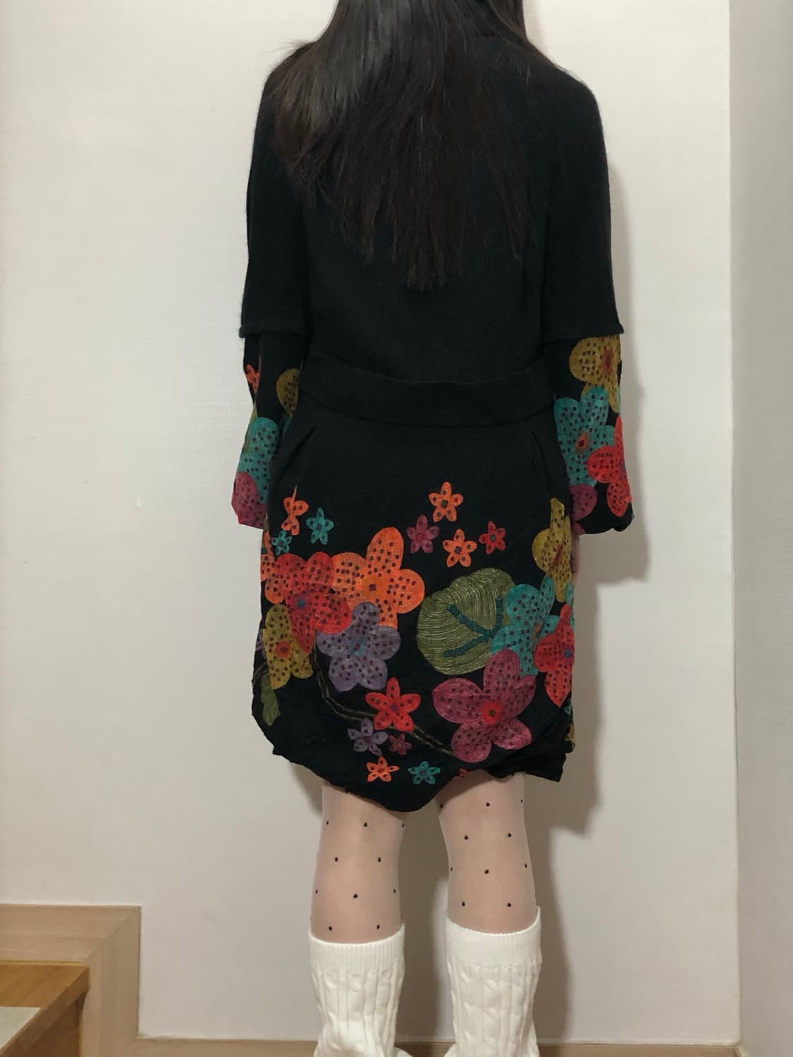 빈티지 블랙 모리걸 코트 상품이미지6