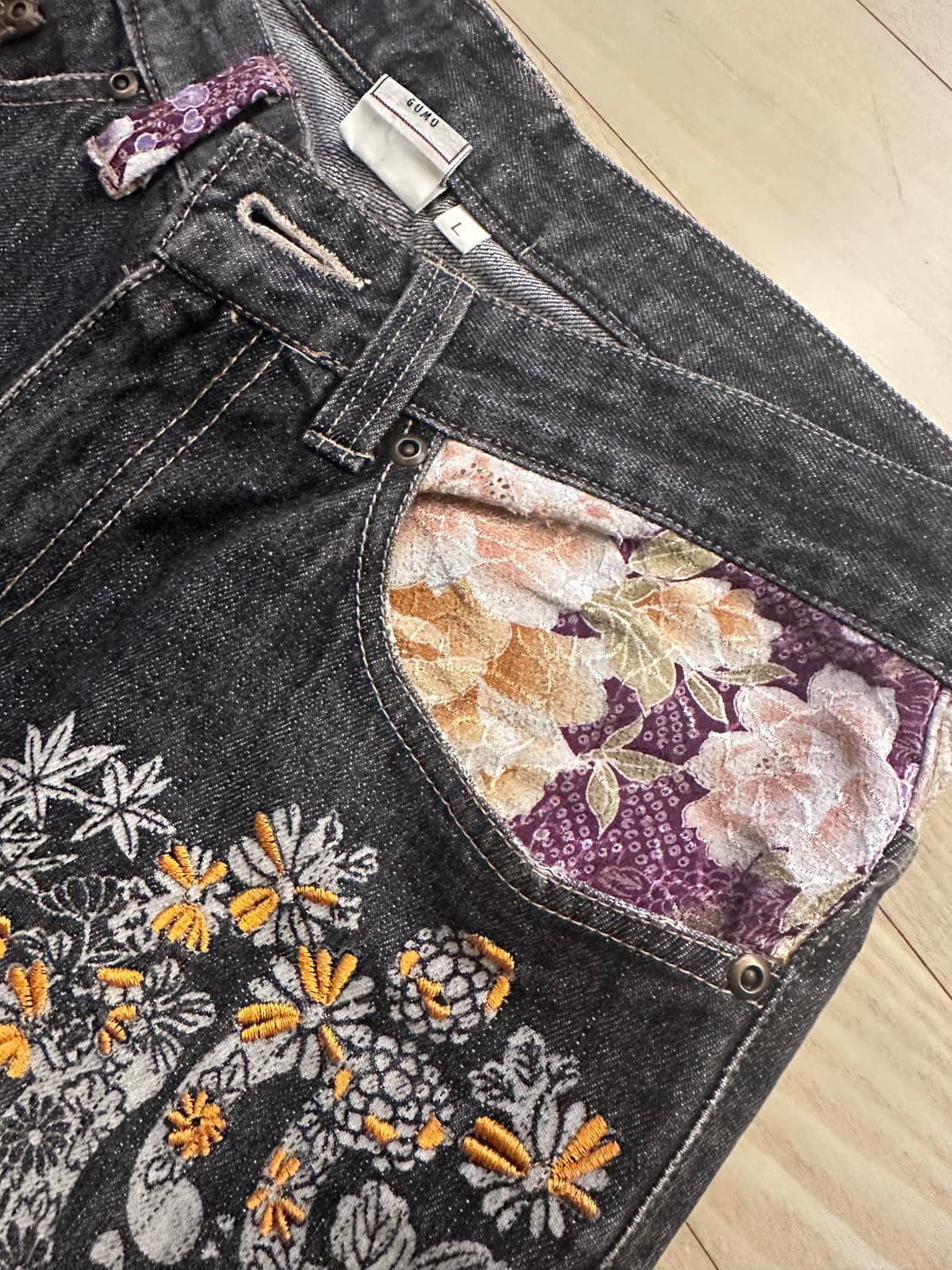 GUMU 오리엔탈 데님 상품이미지4