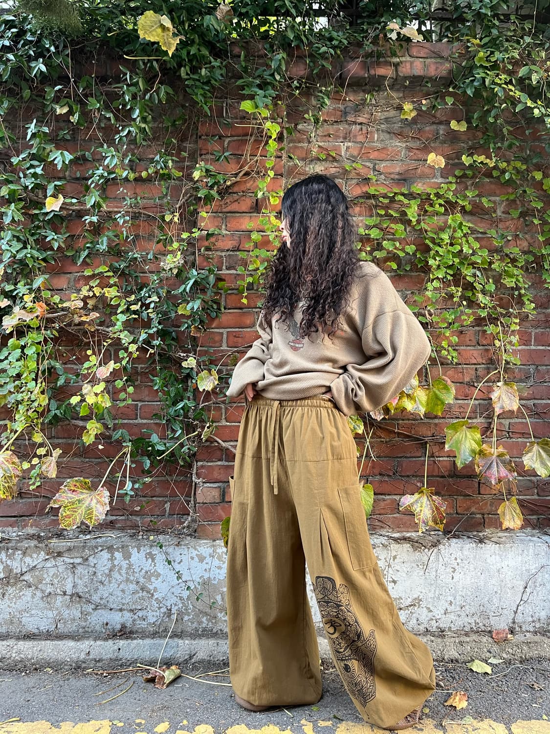 히피문양 벌룬 팬츠 상품이미지4