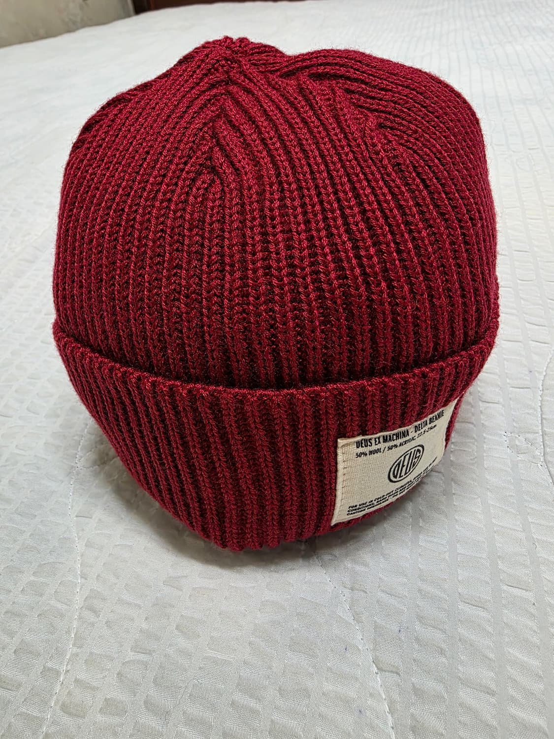 데우스 새상품 택만 제거 미실착 델타 비니 제스터레드색상 deus 상품이미지4