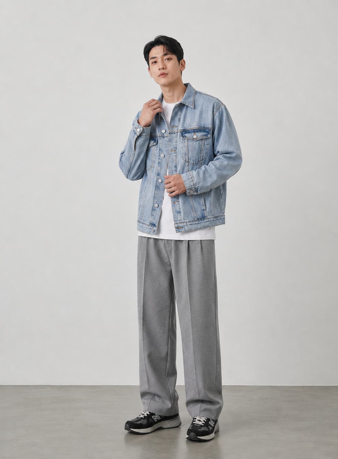 [M] 토피 데님 트러커 상품이미지6