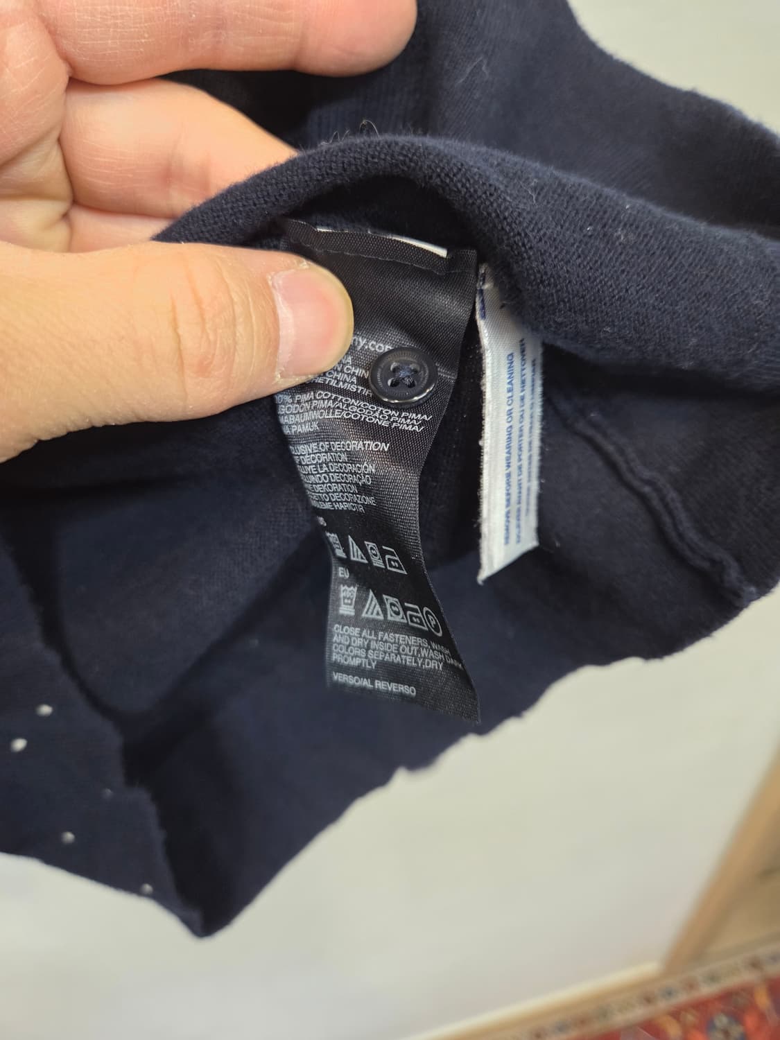 타미힐피거 여성 도트 가디건 xs 상품이미지5