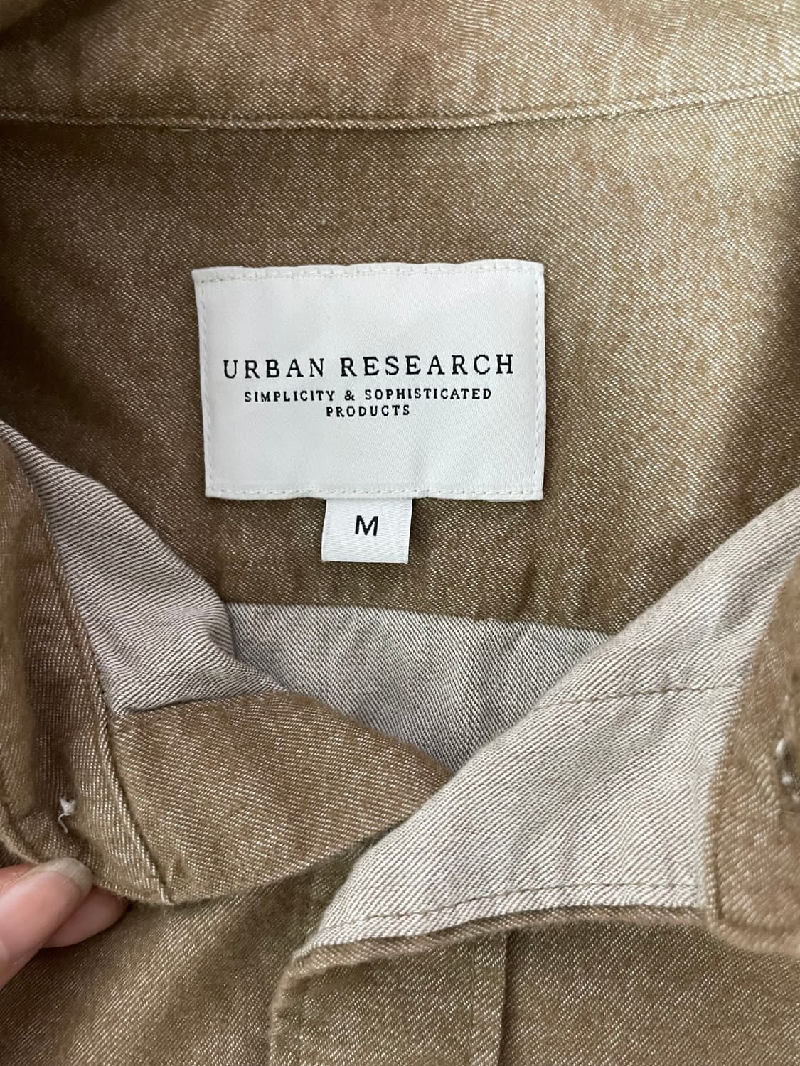 빈티지 브라운 셔츠 상품이미지2