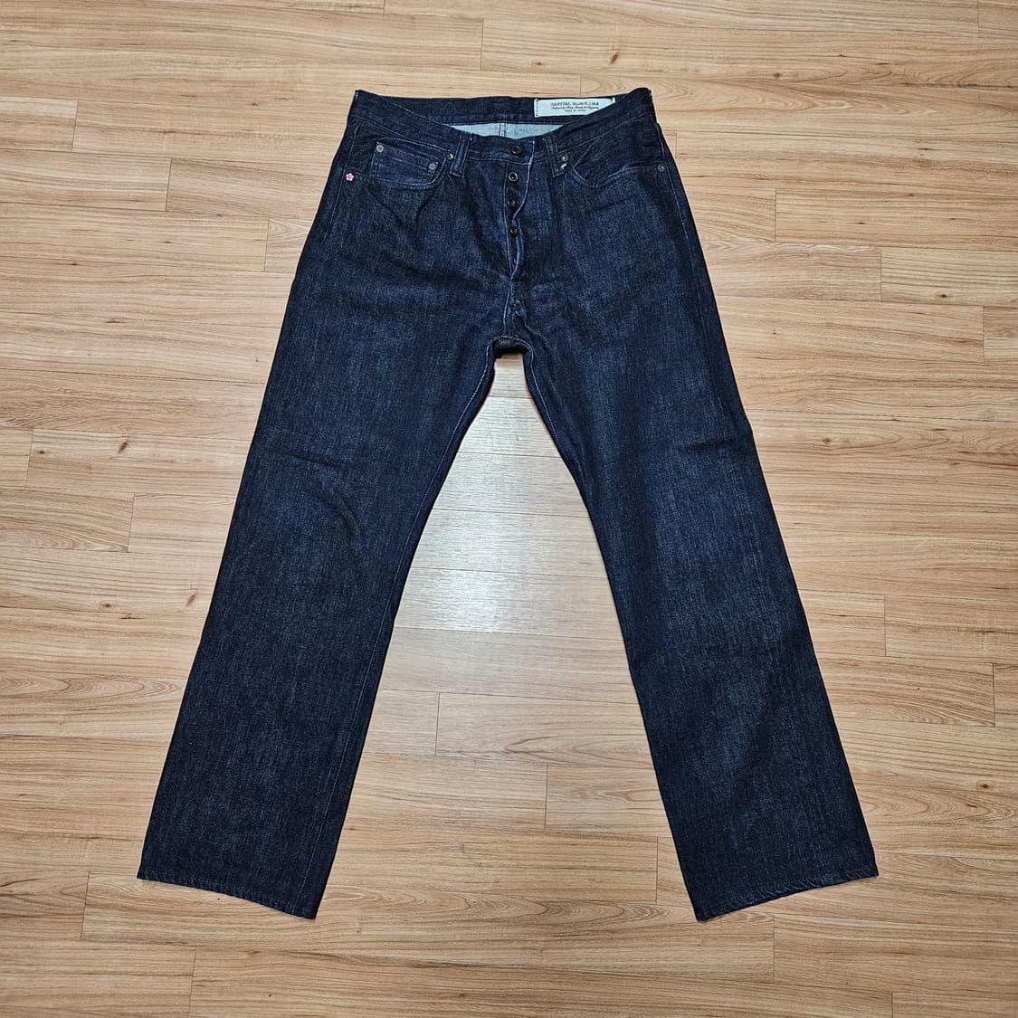 캐피탈 14온즈 데님 TH 스트레이트 인디고 상품이미지2