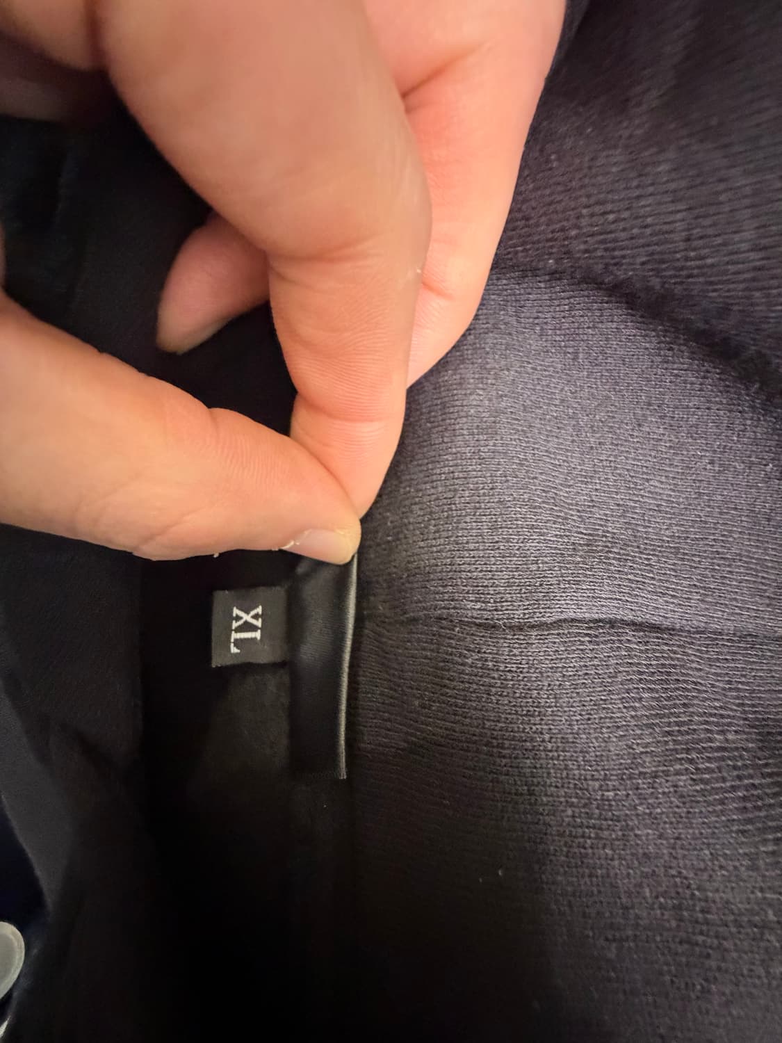 브이론 크롭 후드티 XL  상품이미지4