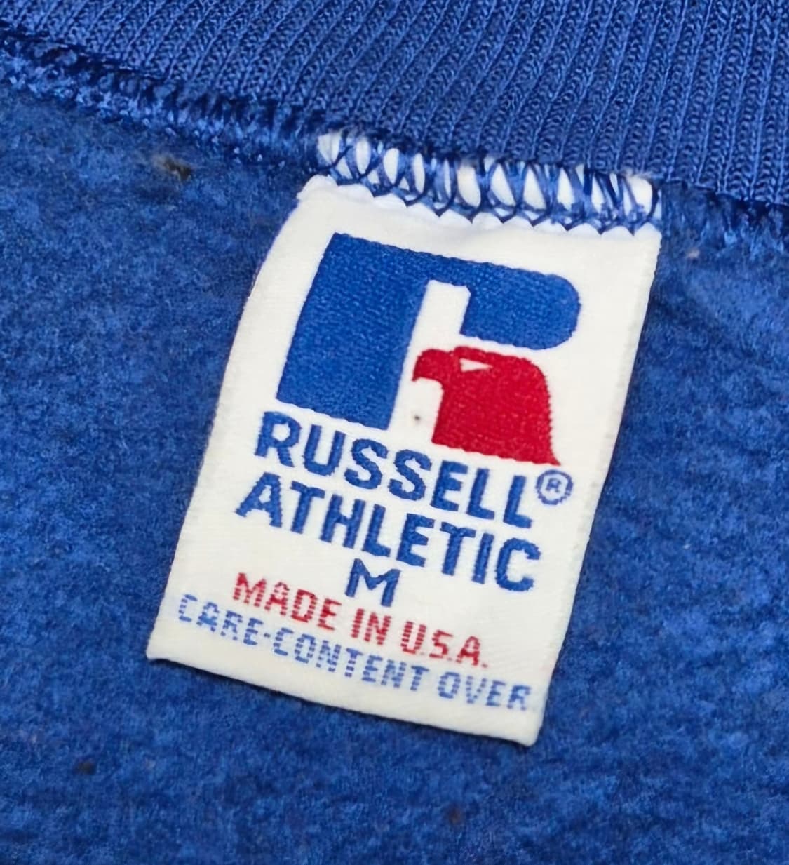 [M]90s US Made 러셀 블루 스웻 -125 상품이미지3