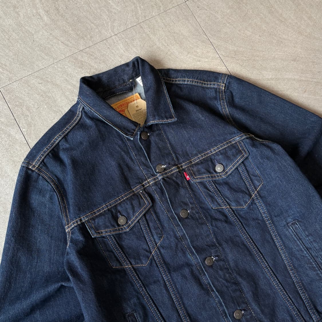 리바이스 정품 타입3 인디고 데님 자켓 상품이미지2