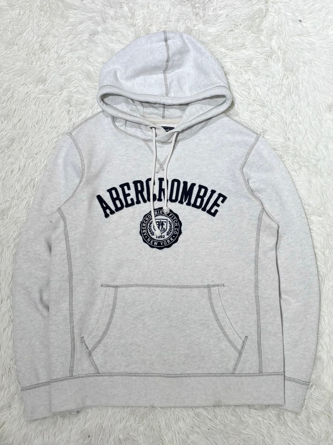 아베크롬비 빅로고 후드 상품이미지3