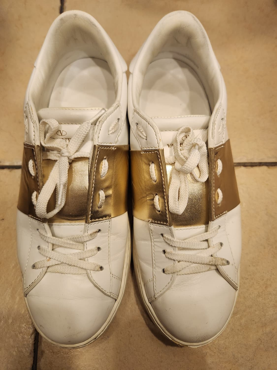 발렌티노 히든 골드 스니커즈  상품이미지1